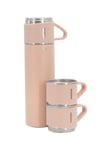 Premium 0.5L Thermos with 3 Cups in Gift Box