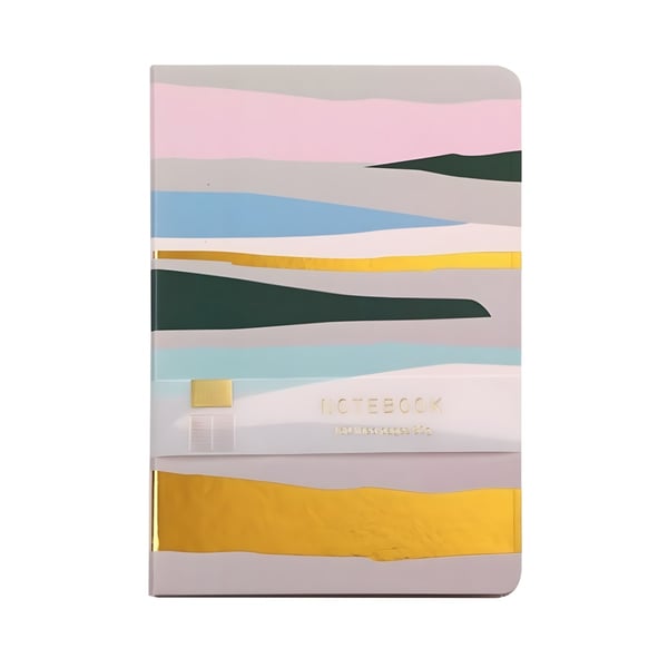Elegant Pink Sunset Designer Notebook
