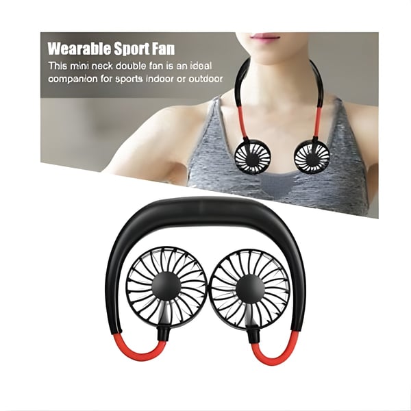 Portable Dual Neck Fan