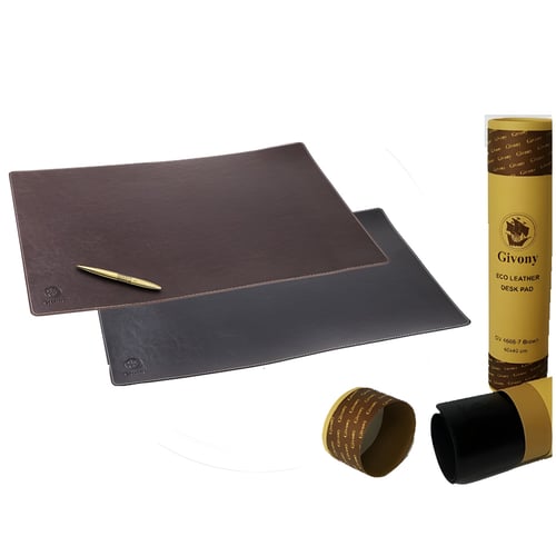 משטח עבודה יוקרתי לשולחן מנהל דמוי עור מבית גבעוני