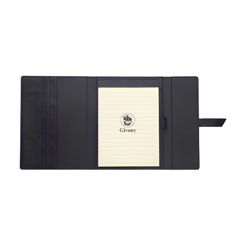 מחברת יוקרתית A5 PU דמוי עור עם סגירת רצועה מבית גבעוני