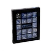 17 Piece Metal Puzzle Set for Brain Teasing