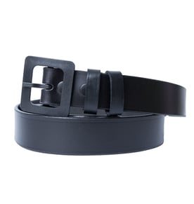 חגורת עור מקצועית עם אבזם פלסטיק מחוזק