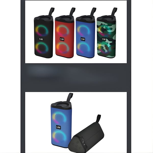 Smart LED Display Speaker with Powerful Sound