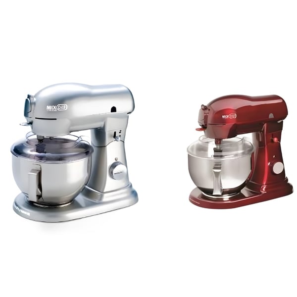 Professional Mixer Mix Chef 1500W – Choose Red or Silver