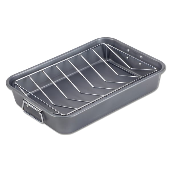 Metal Roasting Pan with Teflon Coating – Perfect for Gifts