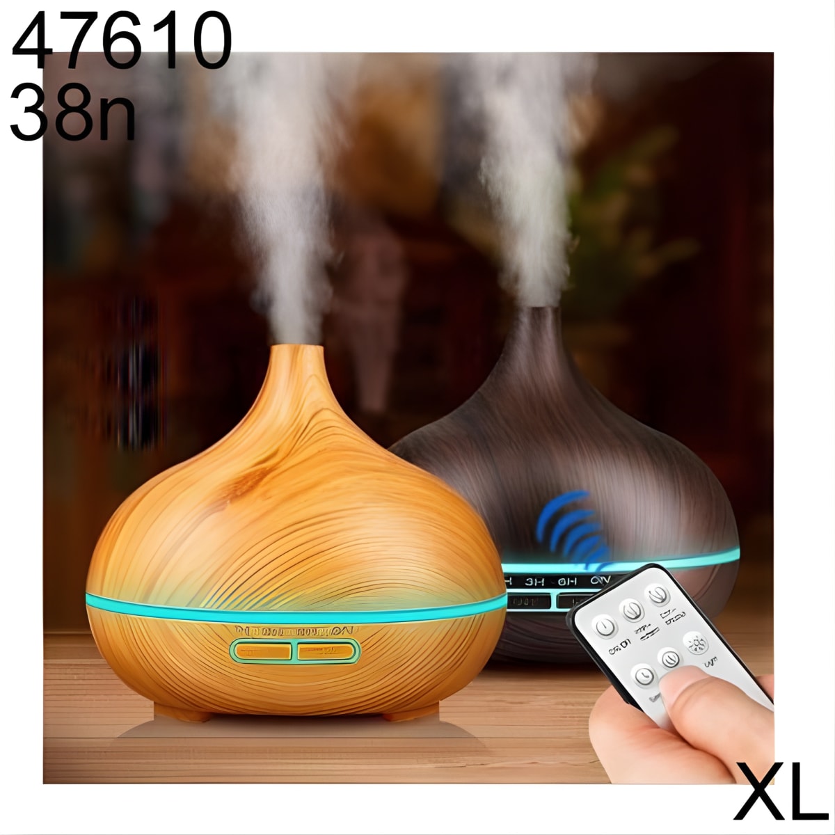 מפזר ריח חשמלי עם שלט רחוק ותאורת LED