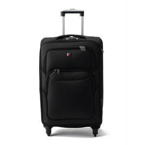 Expandable Polo Swiss EVA Fabric 20-Inch Trolley Suitcase