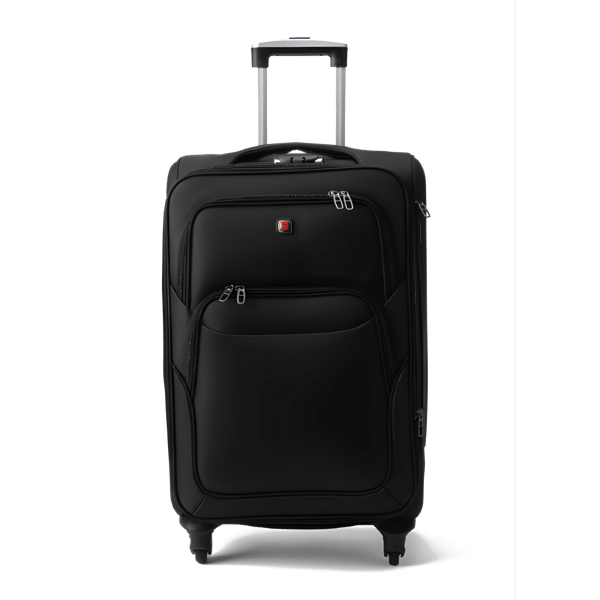 Expandable Polo Swiss EVA Fabric 20-Inch Trolley Suitcase