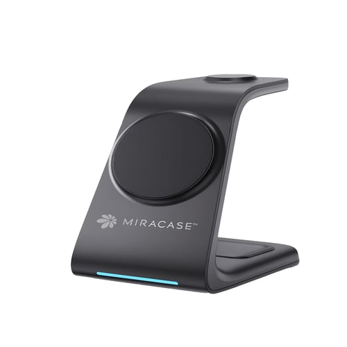 מטען אלחוטי ממותג Miracase - 15W 3 ב-1