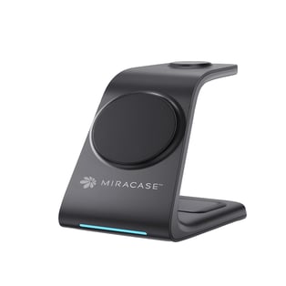 מטען אלחוטי ממותג Miracase - 15W 3 ב-1