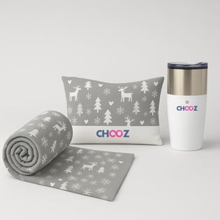 מארז מתנות מפנק לעובדים - כולל כירבולית, כרית חימום וכוס תרמית