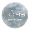 Moon Digital LED Clock - Wall & Desk