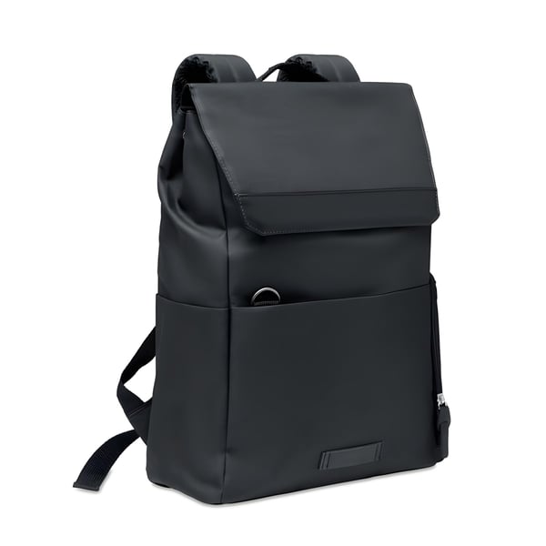 15-Inch Laptop Backpack with Side Pockets & Magnetic Button