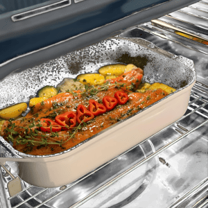 סיר רוסטר BLACK MARBLE לתנור ולאינדוקציה מבית Food Appeal