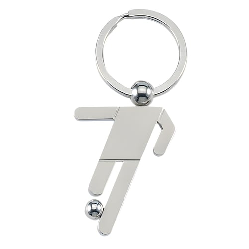 מפתח מתכת בעיצוב כדורגלן עם אריזת מתנה יוקרתית