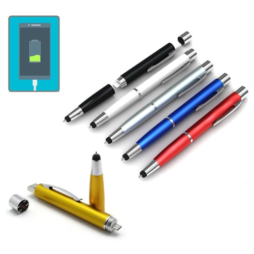 עט פטנט עם מטען נייד לשעת חרום