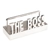 Shiny Metal Business Card Holder - 'The Executive'