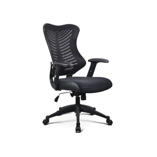 כסא אורטופדי POSITIVE שחור מבית ד"ר גב