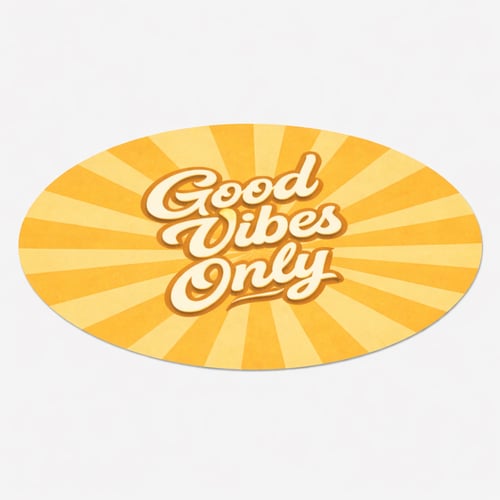 מגבת עגולה עם הדפס ממותג - אלגנטית ונוחה