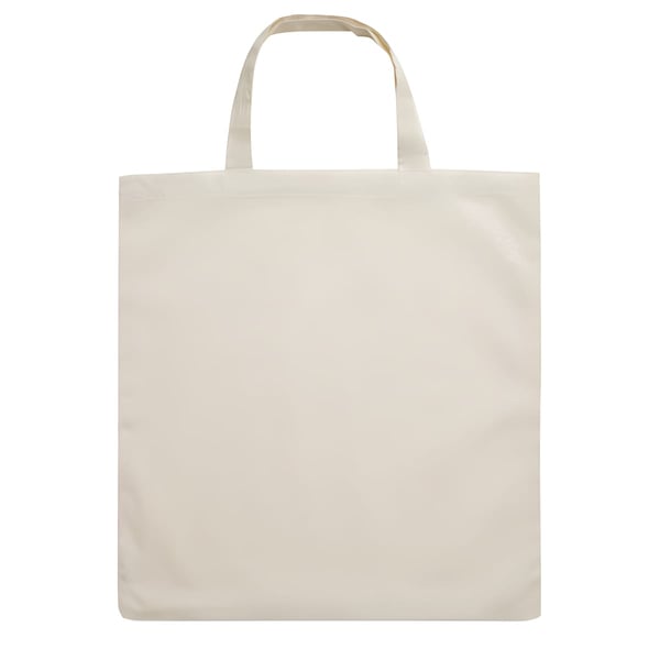 Cotton Shopping Bag with Short Handles - Perfect for Daily Use