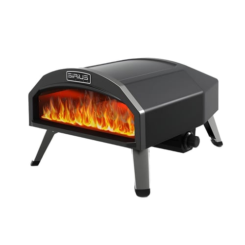 תנור גז נייד עם אבן לחום אינטנסיבי עד 500°C - SIRIUS LIVING