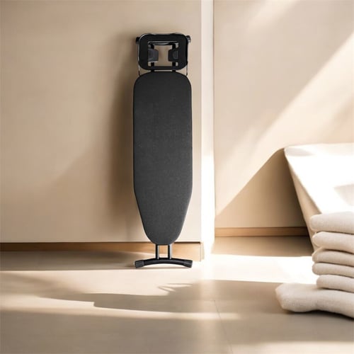 קרש גיהוץ מתקפל שחור איכותי