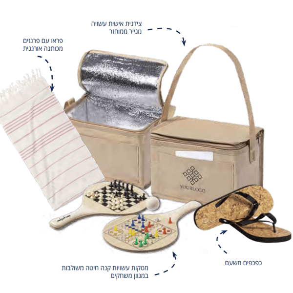 מארז מתנה ידידותי לסביבה עם מוצרים איכותיים