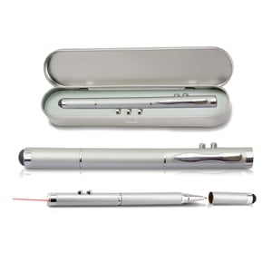 Laser Pen with Pointer and Flashlight - Premium Corporate Gift