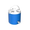 Insulated Plastic Beverage Cooler with Dispenser