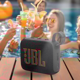 רמקול בלוטות' נייד JBL GO4 עם בס עוצמתי וטכנולוגיית פרו סאונד