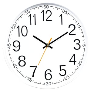 Modern Design Round Clock - 35 cm Diameter