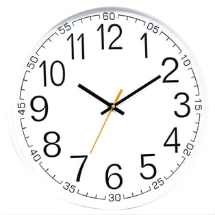 Modern Design Round Clock - 35 cm Diameter