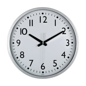 שעון קיר סנסקריט 15 אינץ' – עיצוב אלגנטי