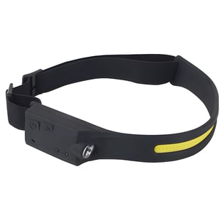 פנס ראש נטען עם תאורת מולטי לד וחיישן קרבה