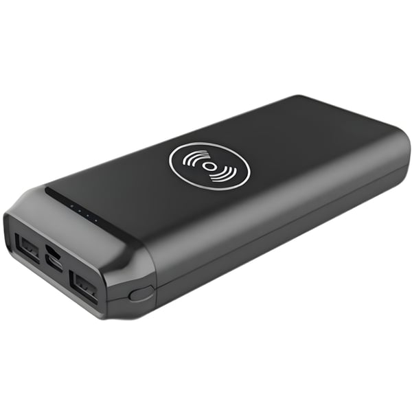 פאוור בנק טעינה אלחוטית עם סוללה 20000mAh