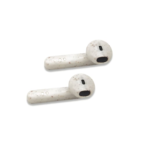 זוג אוזניות כפתור סביבתיות IN-EAR בטכנולוגיית TSW