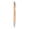 Eco-Friendly Inkless Pen with Bamboo Barrel & Chrome Accents