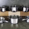 12-Piece Cookware Set BH6661 - Silver Collection