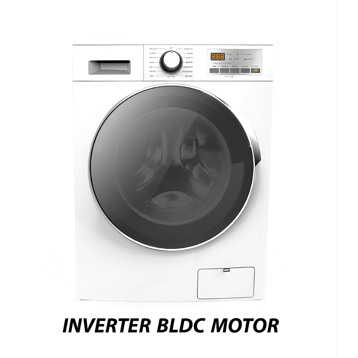 מכונת כביסה חכמה בעלת עיצוב מודרני וטכנולוגיה מתקדמת