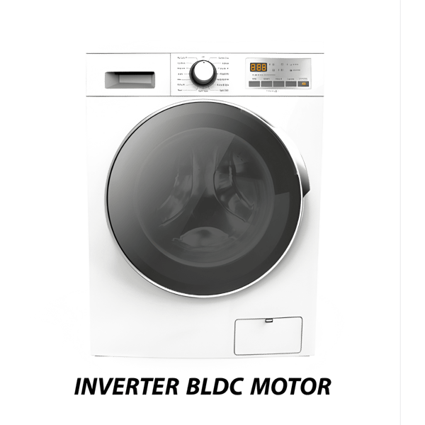 מכונת כביסה חכמה בעלת עיצוב מודרני וטכנולוגיה מתקדמת