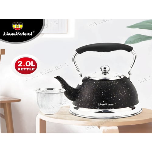 קומקום שורק איכותי מנירוסטה - 2.0 ליטר