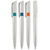 Italian White and Colorful Ballpoint Pen with Click Mechanism - Model S40