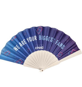 מניפת פלסטיק בהדפסה מלאה