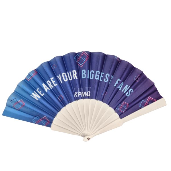 מניפת פלסטיק בהדפסה מלאה