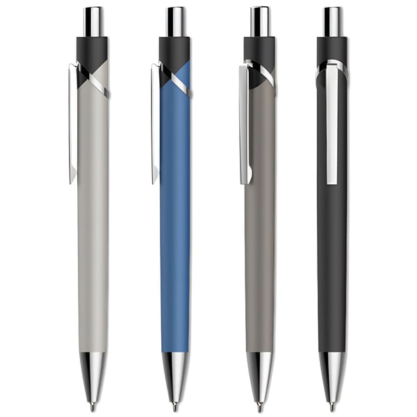 Modern Design Metal Gel Pen with Needlepoint