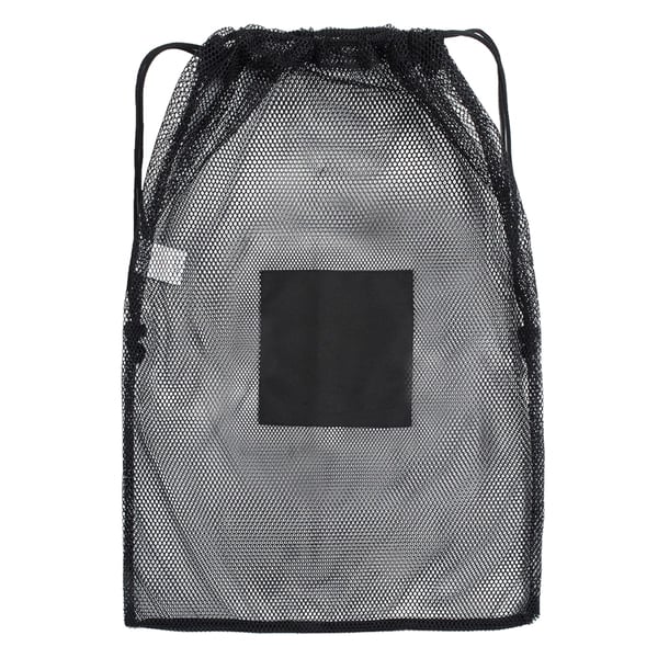 Black Laundry Bag for Soldiers 80x60 cm with Drawstring Closure