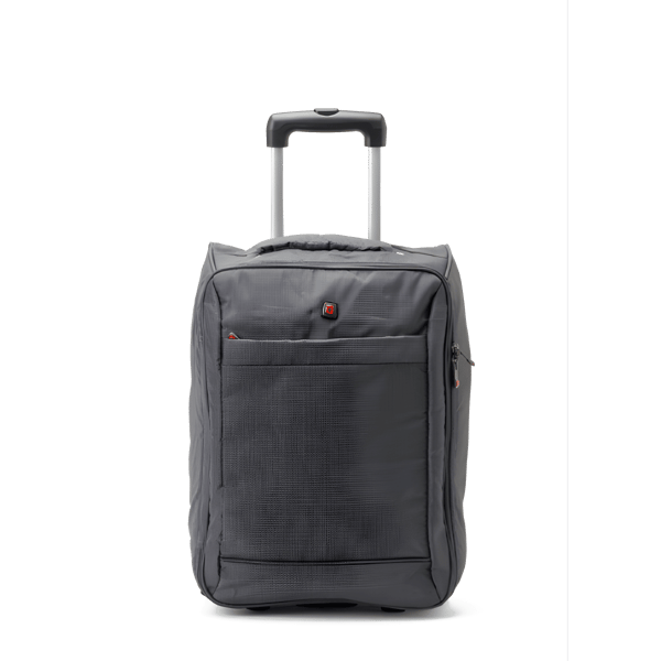 מזוודה מתקפלת שטוחה POLOSWISS 20 אינץ' לעלייה למטוס