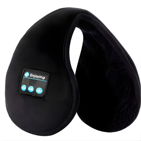 מחמם אוזניים עם אוזניות בלוטות' איכותיות