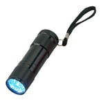 פנס יד קטן ממתכת עם תאורת LED לבנה - קייקו